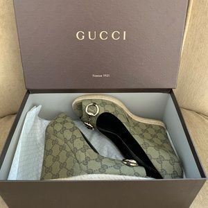 GUCCI Espadrille Wedges